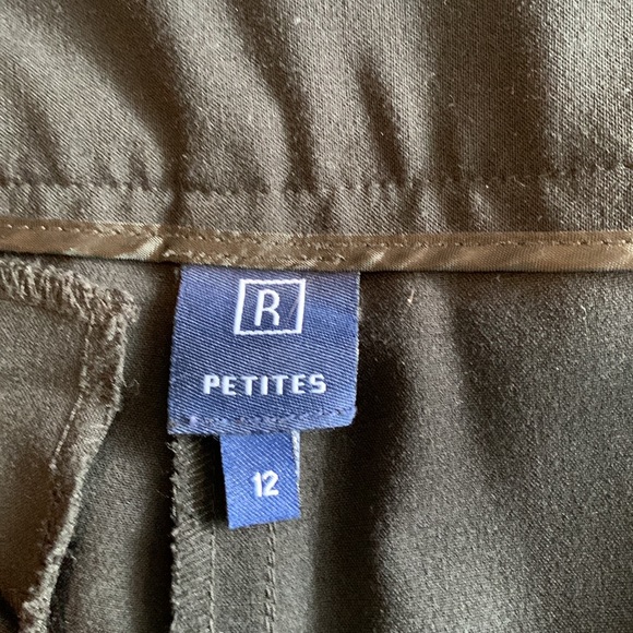 Reitmans petites black wide-leg capris - Picture 5 of 8